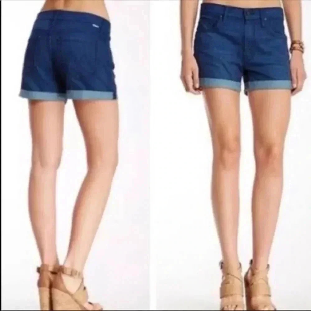 MOTHER Blue Jean Shorts